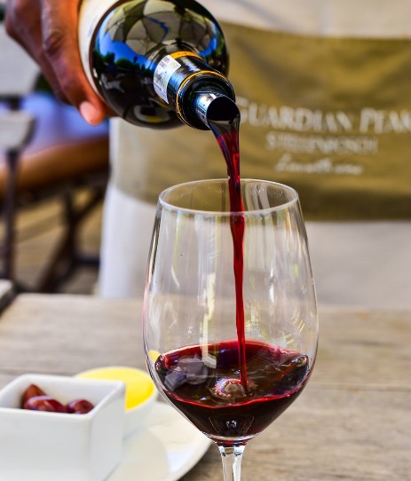Wein im Restaurant